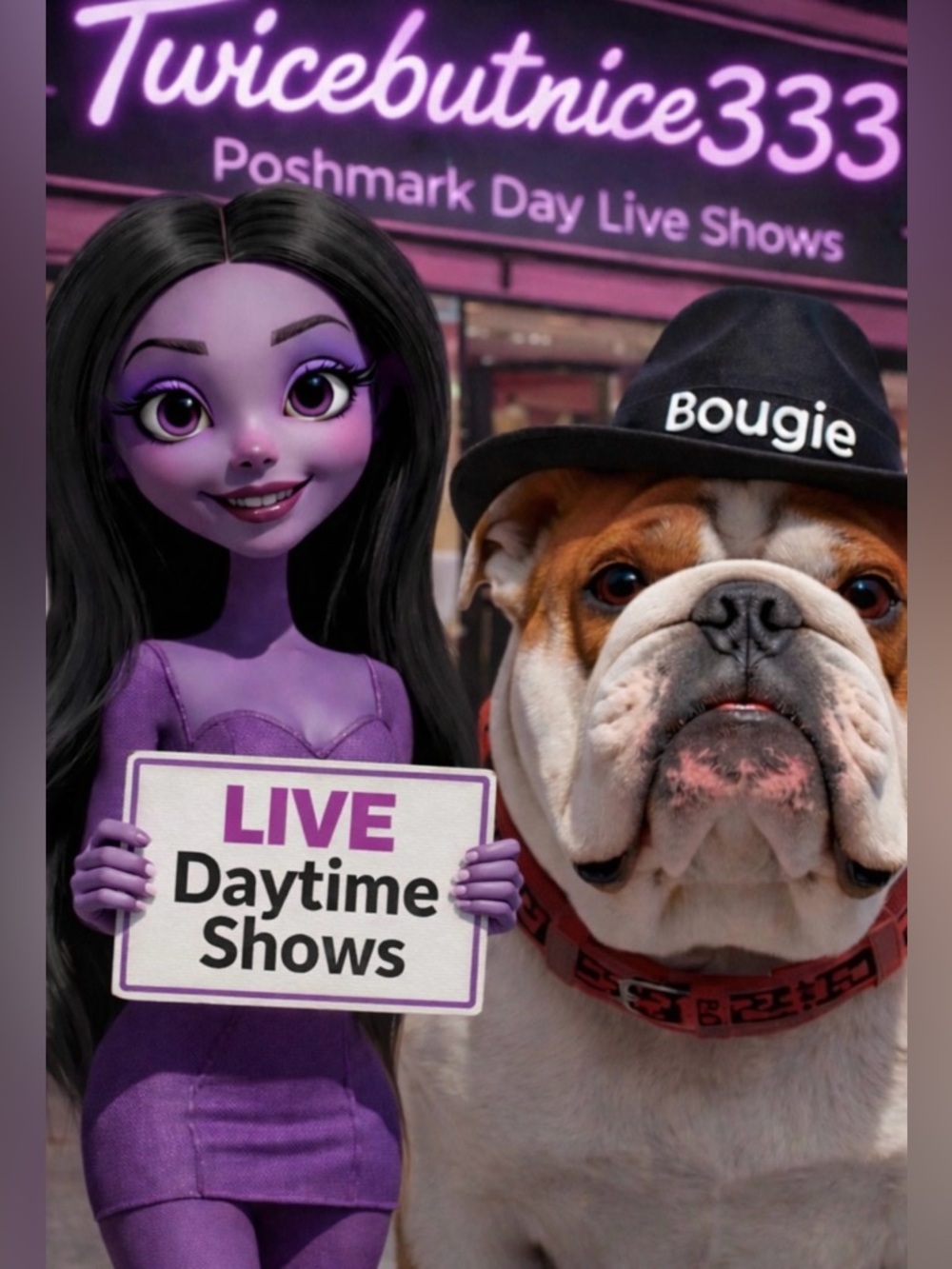💜🅣🅦🅘🅒🅔🅑🅤🅣🅝🅘🅒🅔 𝐃𝐀𝐘𝐓𝐈𝐌𝐄 𝐒𝐇𝐎𝐖!👽💜👽💜 - Picture 2 of 2